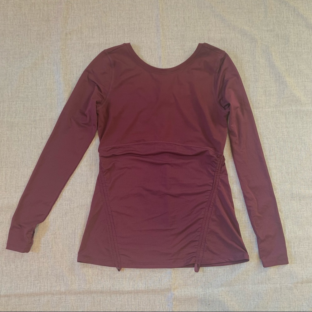NWOT Fabletics Cashel Scoop Back Top- Medium